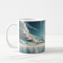 Celestial Ocean Vågar Gift Mugg - Himmel, Sea Gift