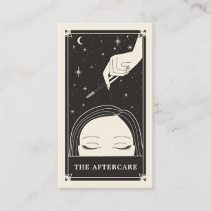Celestial Öga Tarot Lash-efterföljningskort Visitkort
