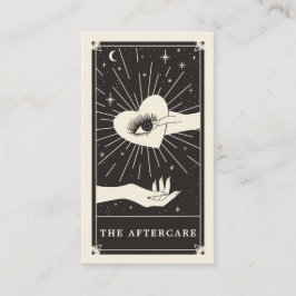 Celestial Öga Tarot Lash-efterföljningskort Visitkort