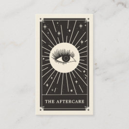 Celestial Öga Tarot Lash-efterföljningskort Visitkort