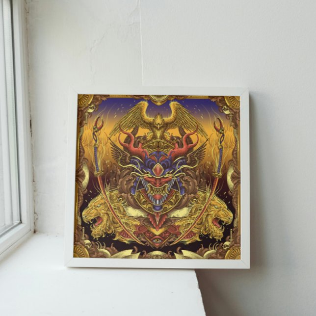 Celestial Oni Poster (Skapare uppladdad)