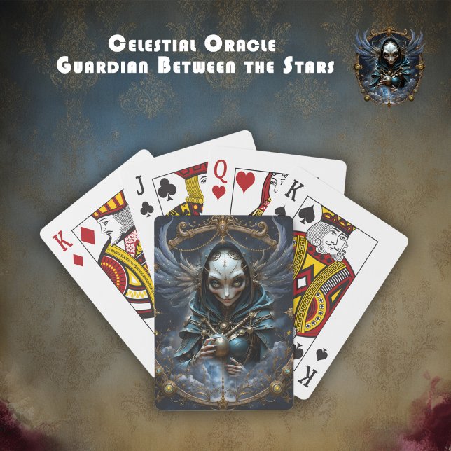 Celestial Oracle – Väktare mellan stjärnorna.  Casinokort (Skapare uppladdad)
