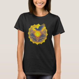 Celestial Örn Mandala Andlig Energi T Shirt