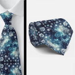 Celestial Pattern Diamond Slips<br><div class="desc">Elegant Blue & White Diamond Gem Star Pattern Necktie Add a fresh, sophisticated touch to your wardrobe with this striking blue and white diamond star pattern necktie. The crisp white diamond motifs shimmer against a rich blue backdrop, accented with subtle star details for a hint of celestial charm. The combination...</div>