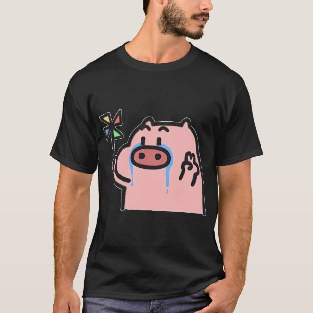 Celestial Pearl Danio Fisk T Shirt (Framsida)