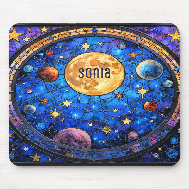 Celestial Personalized Mousepad Musmatta (Framsidan)