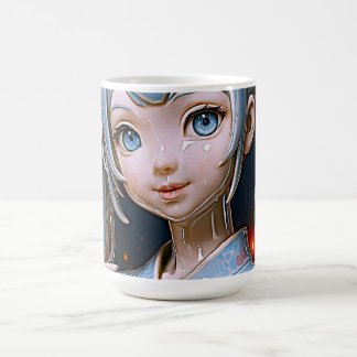 Celestial Porcelain Anime Beauty Kaffemugg