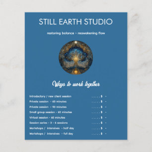 Celestial Portal Livets Träd Flygblad