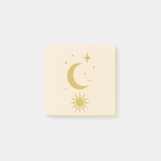 Celestial  post-it block