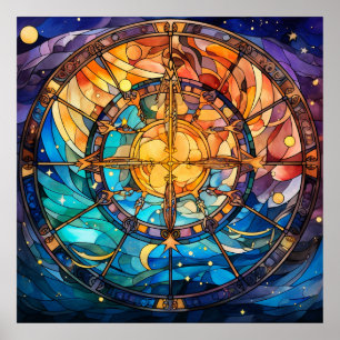Celestial Poster glasbild