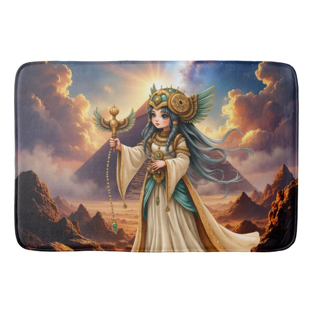 Celestial Priestess of the Golden Pyramid. Badrumsmatta (Framsidan)