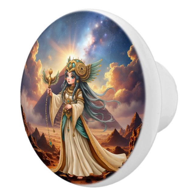 Celestial Priestess of the Golden Pyramid. Knopp (Höger)