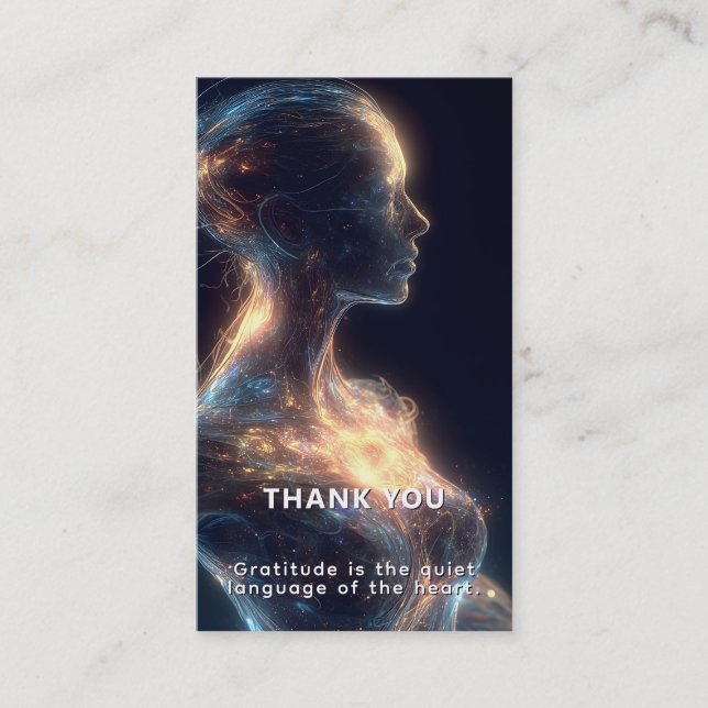 Celestial Pulse Energy Healing Visitkort (Framsida)