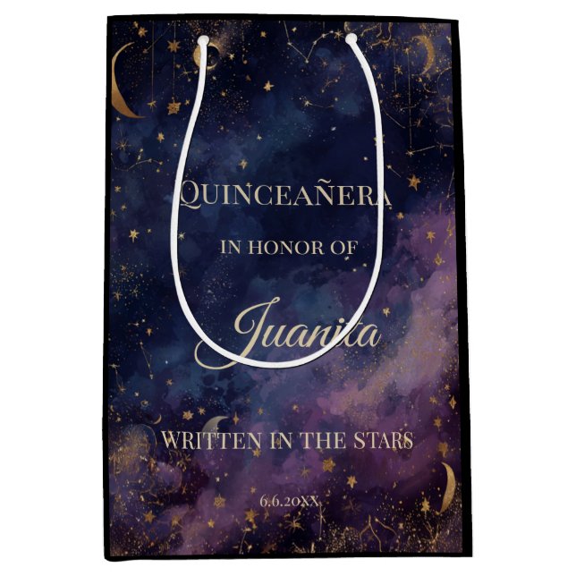 Celestial Quinceañera, anpassad (Framsidan)