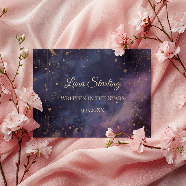 Celestial Quinceañera, anpassningsbar Julkort (Skapare uppladdad)
