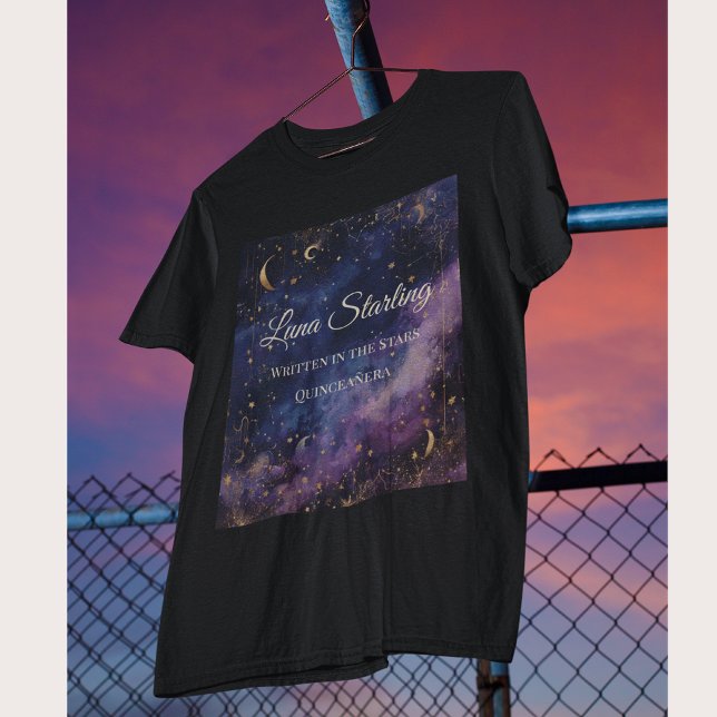 Celestial Quinceañera, anpassningsbar T Shirt (Skapare uppladdad)