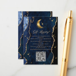 Celestial Quinceanera QR-gåbeinschluven kort