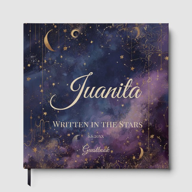 Celestial Quinceañera, sedvänja Gästböcker (Framsida)