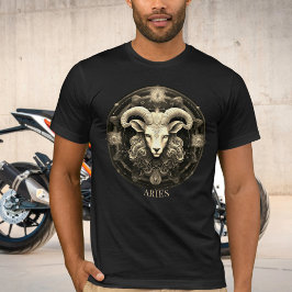 Celestial Ram Zodiac Symbol Fantasy Aries Manar T Shirt
