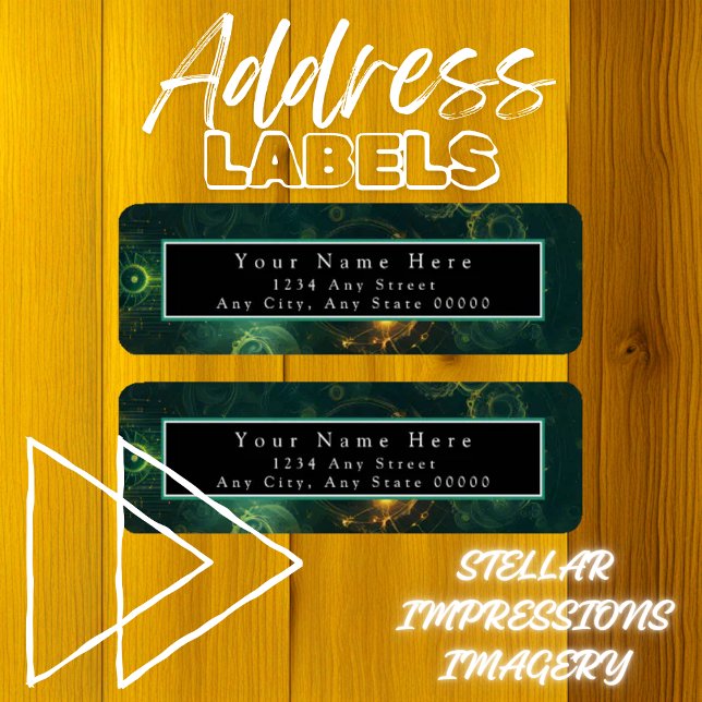 Celestial Requiem Returadress Etikett (Skapare uppladdad)