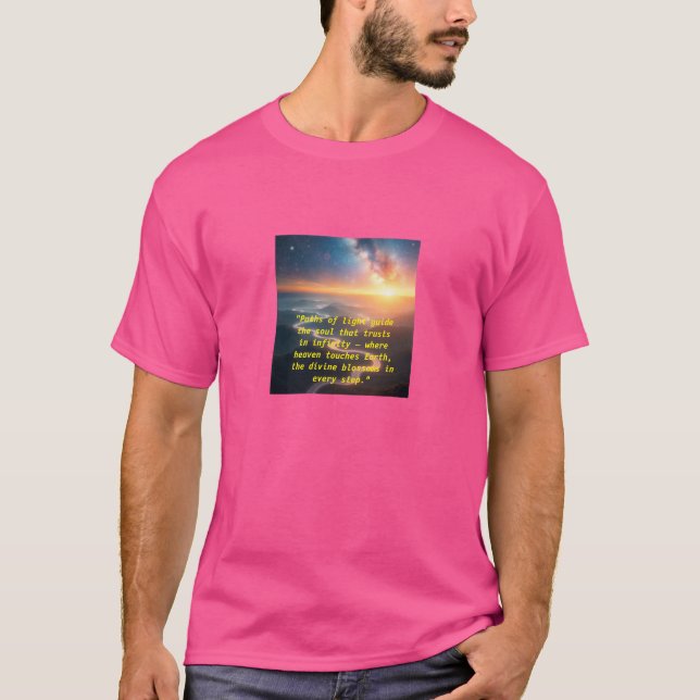 "Celestial Road to Awakening" T Shirt (Framsida)
