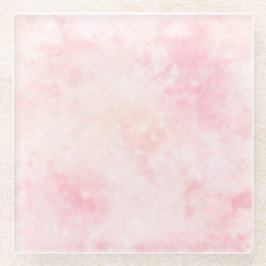Celestial Rosa Nebula Glass Underlägg