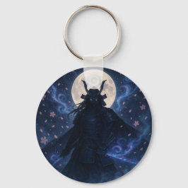 Celestial Samurai Keychain | Anime Fantasy Warrior Nyckelring