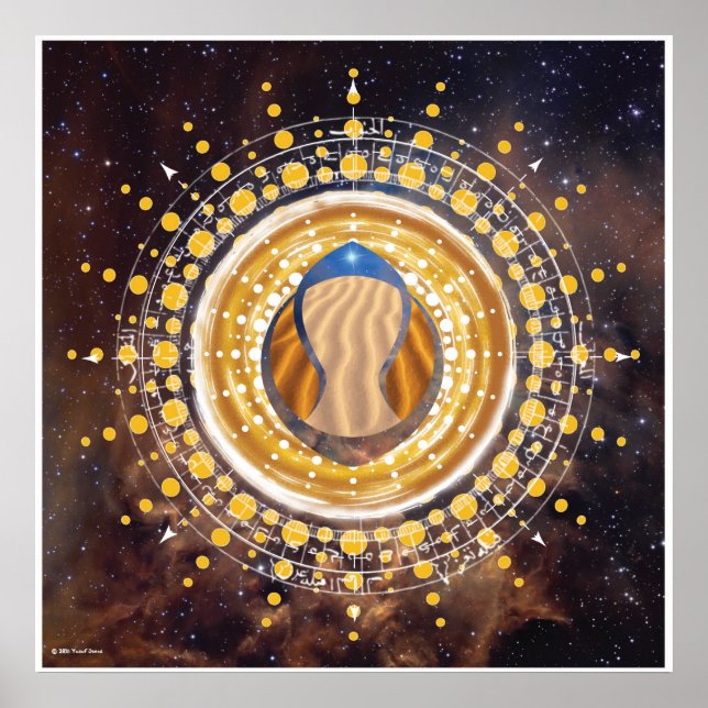 Celestial Sands: Primordial Pathways Poster (Framsidan)