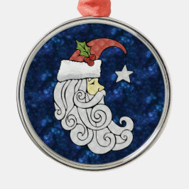 Celestial Santa Julgransprydnad Metall