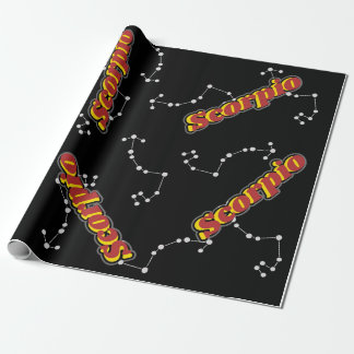 Celestial Scorpio: Constellation Scorpion Artwork Presentpapper