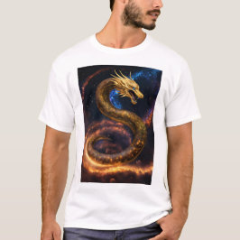 Celestial Serpent worlds Fanion T Shirt