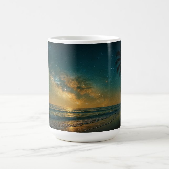 Celestial Shoreline Kaffemugg (Center)