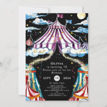 Celestial Simple Circus Birthday