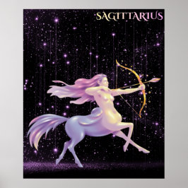 Celestial Skytten – Astrologi Konst Poster