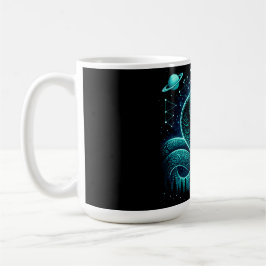 Celestial Snake – Cosmic Ancient Wildlife Galaxy Kaffemugg