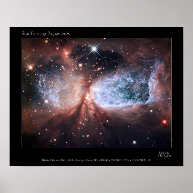 Celestial Snö Angel Poster (Framsidan)