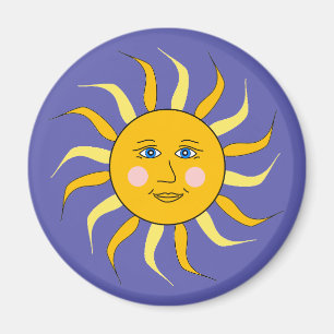 Celestial Sol Art Magnet