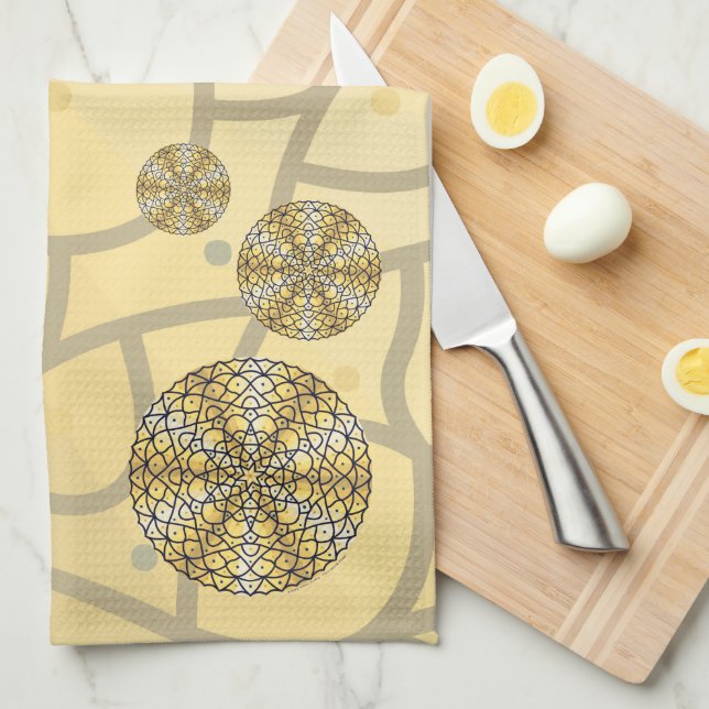 Celestial Sol Hand Towel Kökshandduk (Vikt i Fjärdedel)