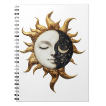 Celestial Sol & Måne notebook