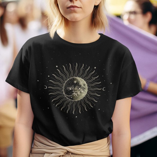Celestial Sol och Måne T Shirt (Skapare uppladdad)