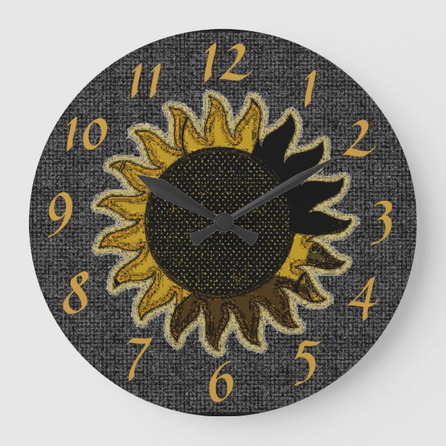 Celestial Sol Wall Clock Stor Klocka (Framsida)