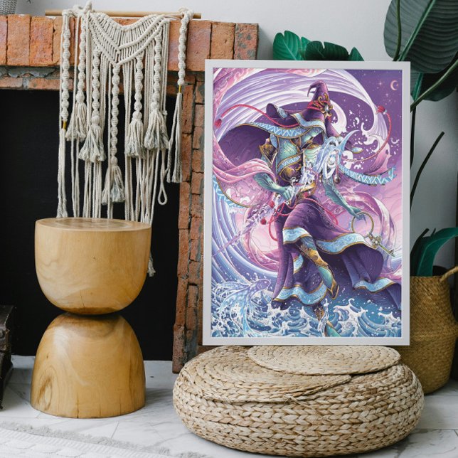 Celestial Sorcerer Hand plockade Poster (Skapare uppladdad)