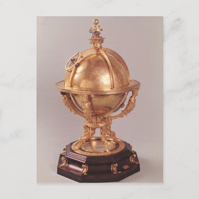 Celestial sphere, 1580 vykort (Framsida)