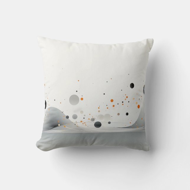 🌑 Celestial Splatter Dekorativ kudde 🎨 (Framsida)