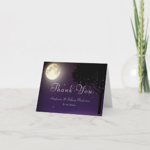 Celestial Starry Night String Ljus Tack Kort