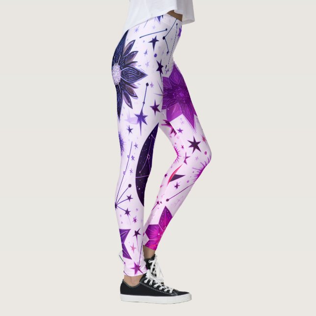 Celestial Stars Dreams Leggings (Höger)