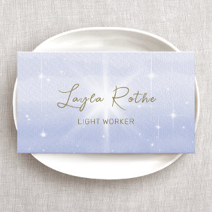 Celestial Stars-, Light Worker Visitkort