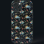 Celestial Stars Night Himlar Blommigt Moth | Monog<br><div class="desc">Utformningen har en överfart mönster av apotekarmånader för blommigt i stjärnnatten himlar, med ditt namn eller ditt val av anpassning. Trendigets monogrammatiska utformning. Klassen och på modet i fodral gör perfekten medskyldig. Lägg till anpassningsbarnas ordalydelse i den här designen genom att använda rutorna "Redigera den här designmallen" på objektets höger...</div>