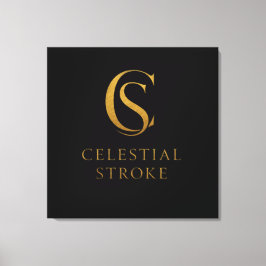 Celestial Stroke Canvastryck