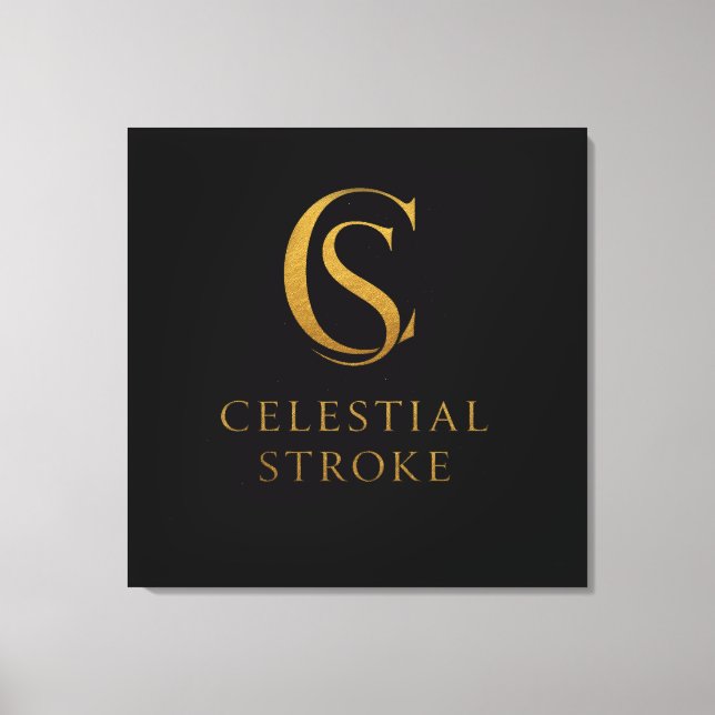 Celestial Stroke Canvastryck (Framsida)